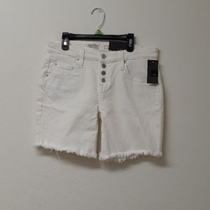 Off White Mossimo Boyfriend Shorts